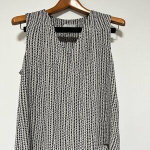 KASPER (PL) Gray/White Blouse